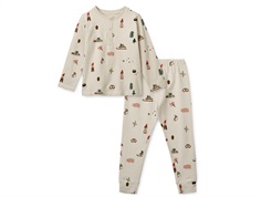 Liewood holiday/sandy julepyjamas Wilhelm